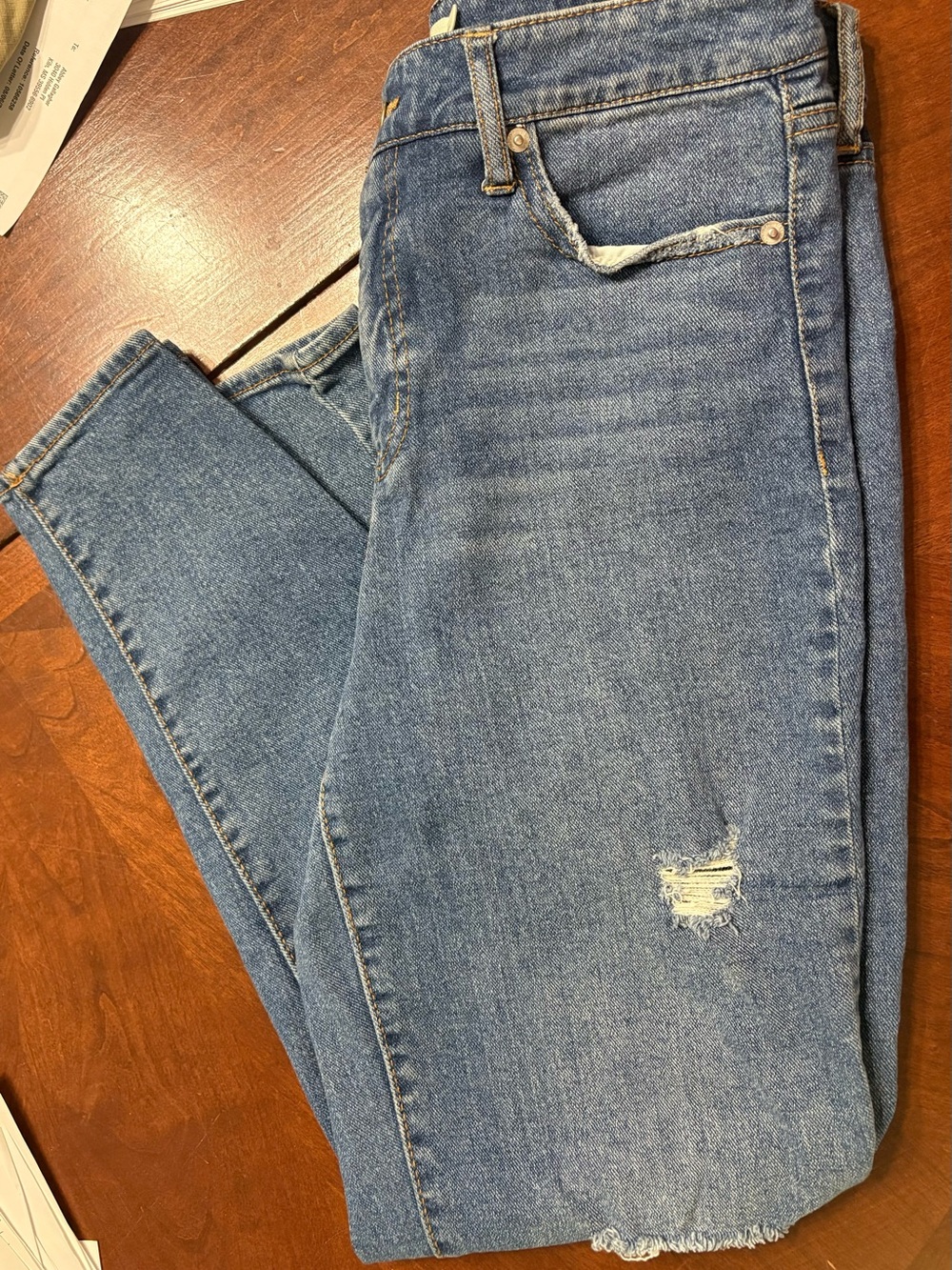 Jessica Simpson Spotlight high-rise Slim straight denim jeans